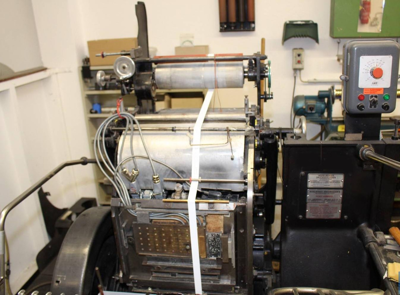 Heidelberg OHT-P hot foil stamping crucible with ART foil control system - Druckmaschine: das Bild 2 Heidelberg OHT-P hot foil stamping crucible with ART foil control system - Druckmaschine: das Bild 2