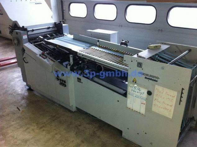 Heidelberg Steel Ti 55-4-Ri 55 buckle plate folding machine - Falzmaschine: das Bild 4 Heidelberg Steel Ti 55-4-Ri 55 buckle plate folding machine - Falzmaschine: das Bild 4