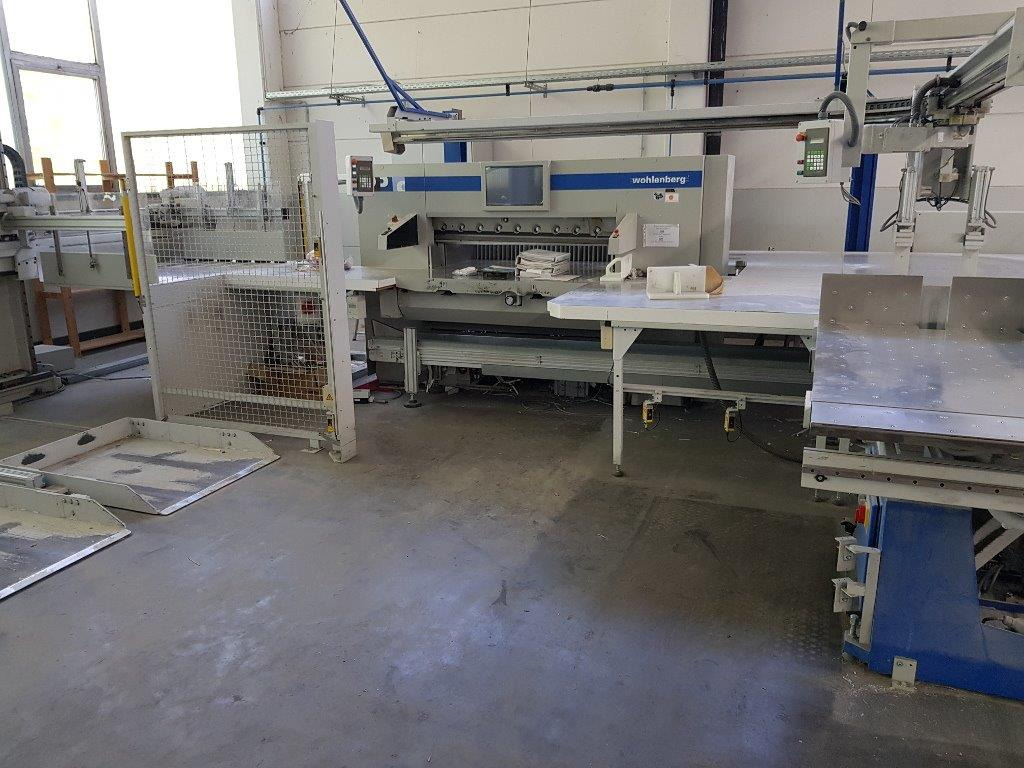 High performance cutting line Baumann Wohlenberg Perfecta 132 TS ASE LM - Papierschneidemaschine: das Bild 1 High performance cutting line Baumann Wohlenberg Perfecta 132 TS ASE LM - Papierschneidemaschine: das Bild 1