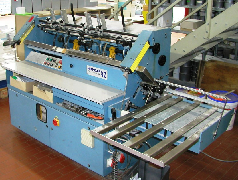 Hunkeler VEA 520 k sheet facing and gluing machine - Bindemaschine: das Bild 1 Hunkeler VEA 520 k sheet facing and gluing machine - Bindemaschine: das Bild 1