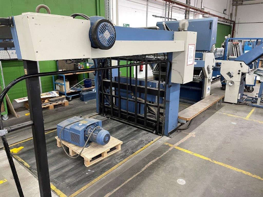 Large format Affischenfolder Herzog & Heymann M7-58.6 + M7.67-4 Mabeg feeder - Falzmaschine: das Bild 1 Large format Affischenfolder Herzog & Heymann M7-58.6 + M7.67-4 Mabeg feeder - Falzmaschine: das Bild 1