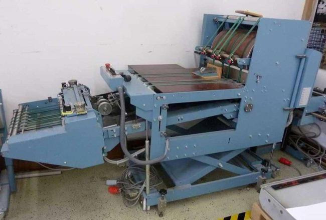 MBO SBAP 46 ME standing arch press delivery - Falzmaschine: das Bild 1 MBO SBAP 46 ME standing arch press delivery - Falzmaschine: das Bild 1
