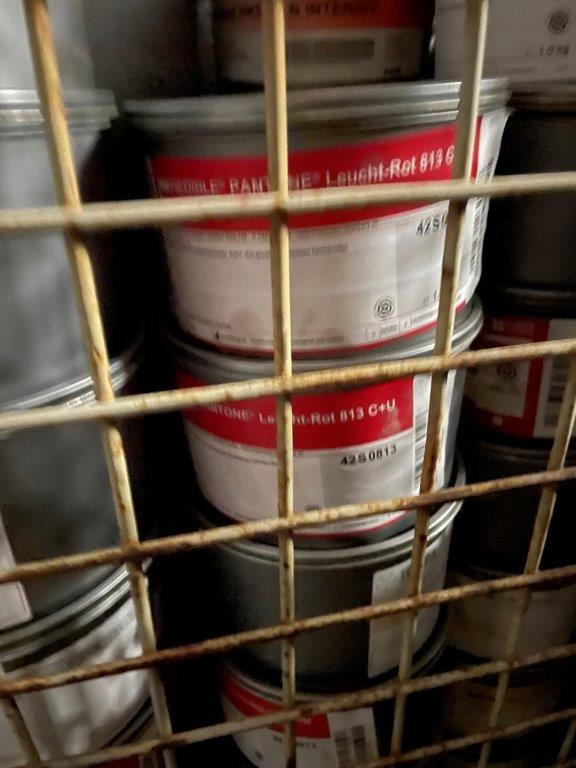 Offset Printing Ink Stock Printing Ink Remnants Special Colors Original Packed - Offsetdruckmaschine: das Bild 4 Offset Printing Ink Stock Printing Ink Remnants Special Colors Original Packed - Offsetdruckmaschine: das Bild 4