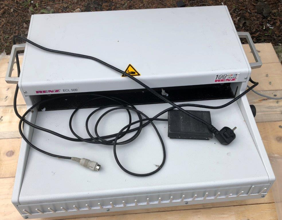 Renz ECL 500 electric closing machine for wire comb bindings - Bindemaschine: das Bild 1 Renz ECL 500 electric closing machine for wire comb bindings - Bindemaschine: das Bild 1