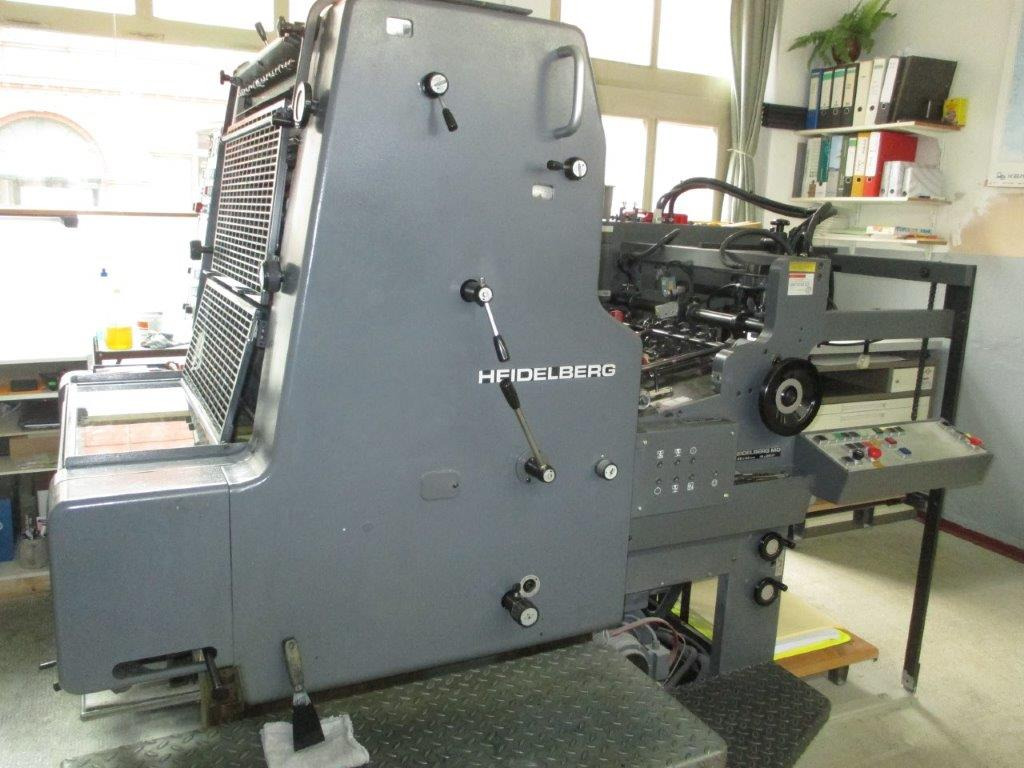 Single Color Heidelberg MO-S - Offsetdruckmaschine: das Bild 1 Single Color Heidelberg MO-S - Offsetdruckmaschine: das Bild 1