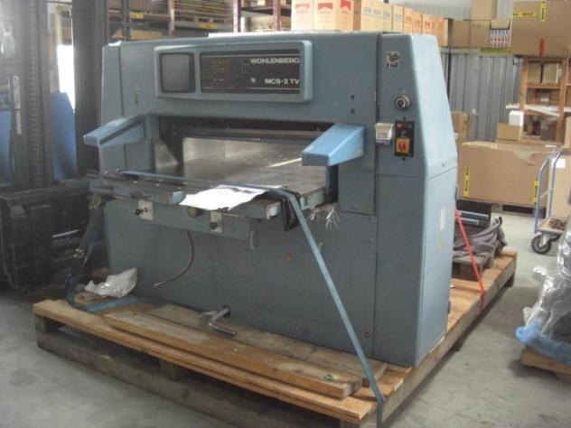 Wohlenberg 115 MCS-2 TV high-speed cutter - Papierschneidemaschine: das Bild 1 Wohlenberg 115 MCS-2 TV high-speed cutter - Papierschneidemaschine: das Bild 1