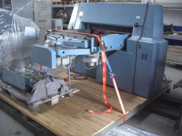 Wohlenberg 115 MCS-2 TV high-speed cutter - Papierschneidemaschine: das Bild 2 Wohlenberg 115 MCS-2 TV high-speed cutter - Papierschneidemaschine: das Bild 2