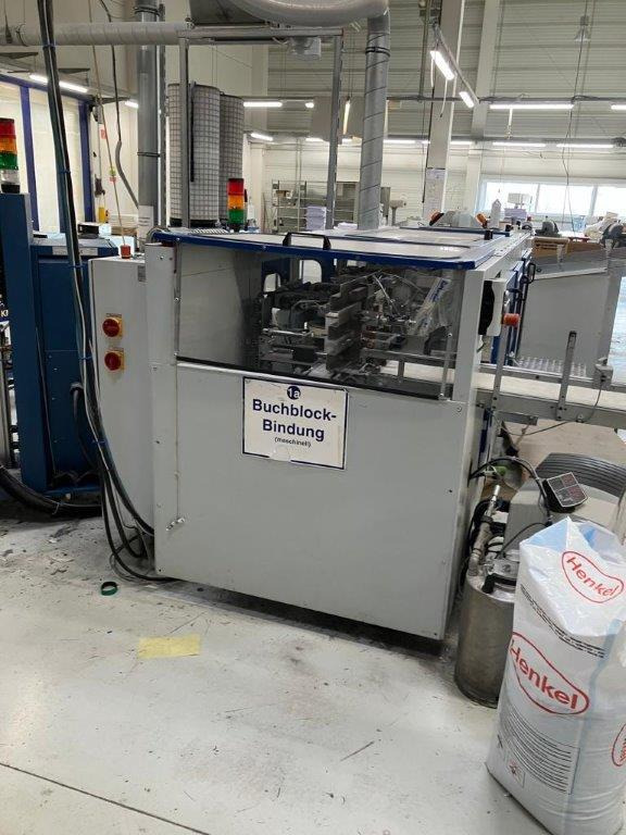 Book on Demand Perfect Binder - spine gluing station DGR Graphic KM 40 - Bindemaschine: das Bild 2 Book on Demand Perfect Binder - spine gluing station DGR Graphic KM 40 - Bindemaschine: das Bild 2