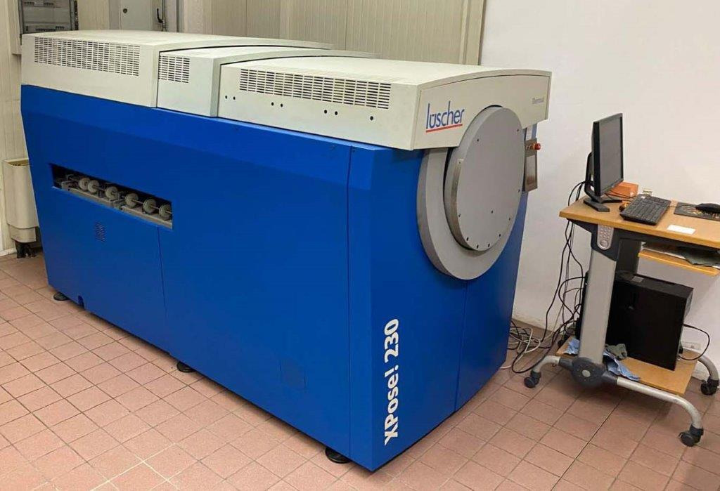 Eight up indrum thermal CtP-system Lüscher Xpose 230 TH with Tiff Spooler - Druckmaschine: das Bild 2 Eight up indrum thermal CtP-system Lüscher Xpose 230 TH with Tiff Spooler - Druckmaschine: das Bild 2