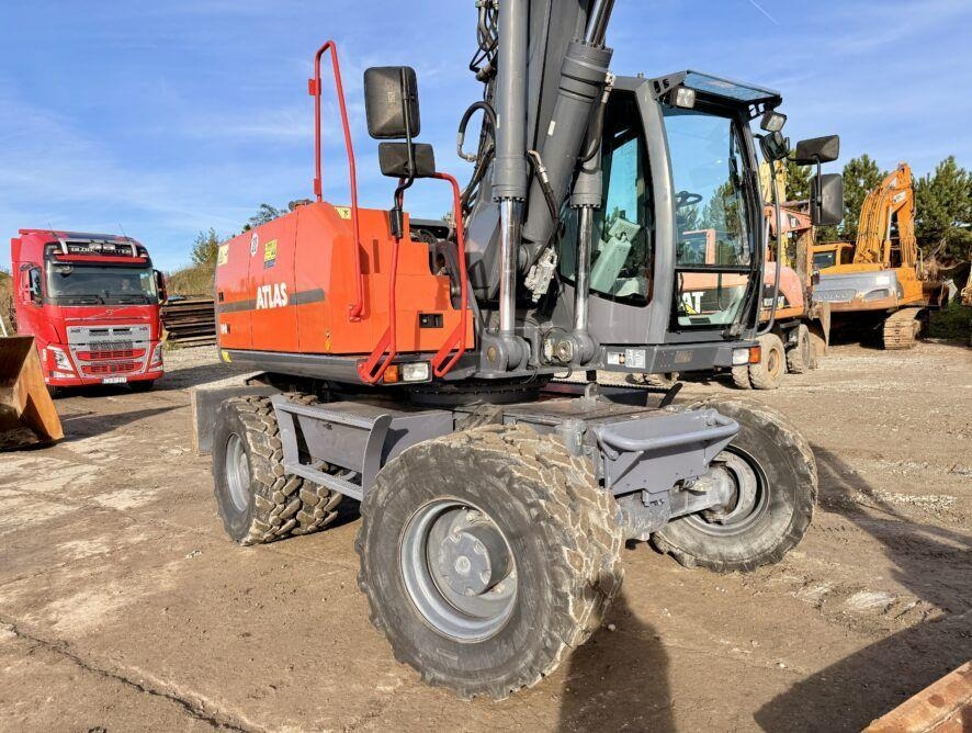 Atlas 190W - Mobilbagger: das Bild 5 Atlas 190W - Mobilbagger: das Bild 5