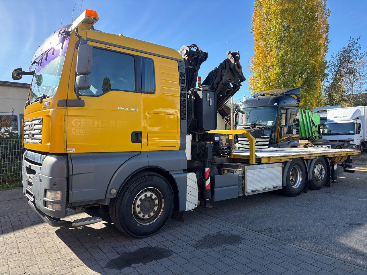 MAN TGA 26.440 FASSI F450AXP Containerauf./Lenkachse - Autokran: das Bild 3 MAN TGA 26.440 FASSI F450AXP Containerauf./Lenkachse - Autokran: das Bild 3