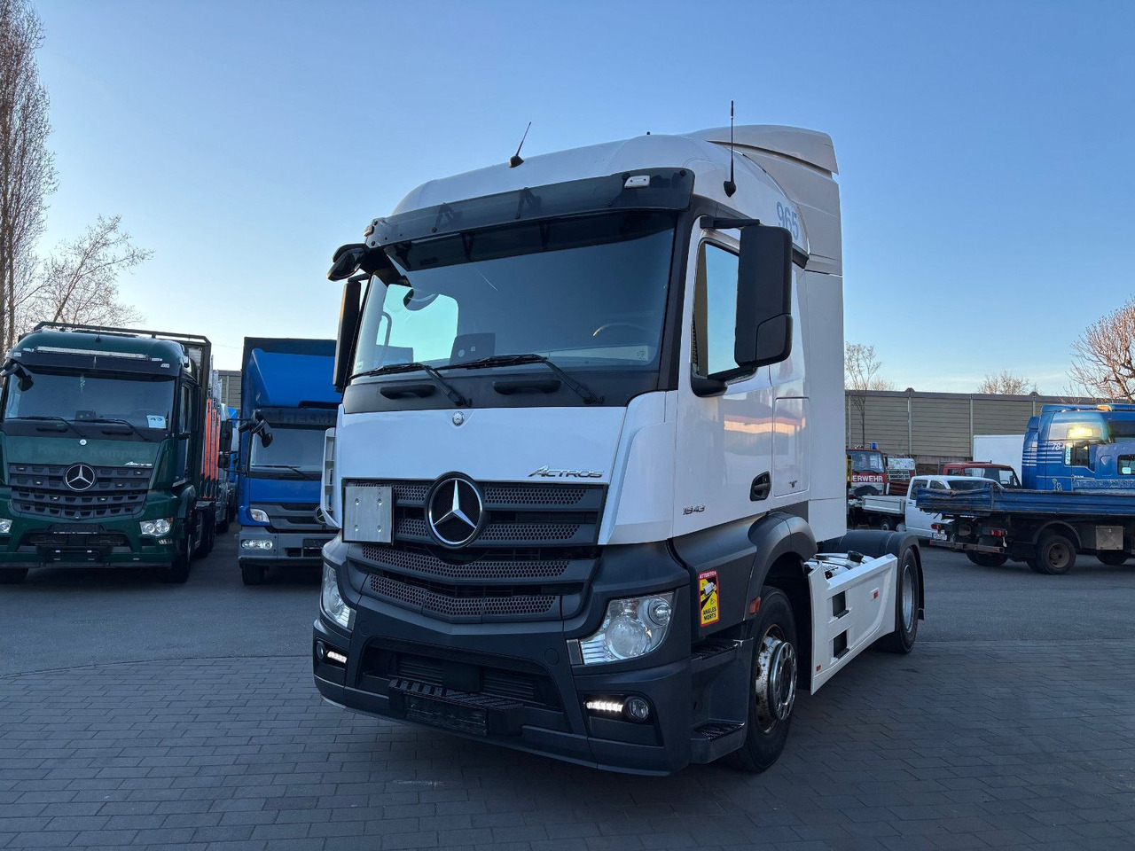 Mercedes-Benz Actros 1843 1845 - Sattelzugmaschine: das Bild 4 Mercedes-Benz Actros 1843 1845 - Sattelzugmaschine: das Bild 4