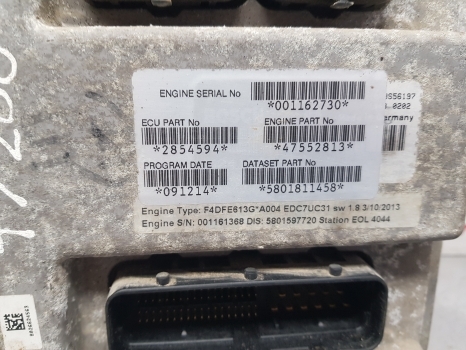 Case Puma New Holland T7.200 Engine Ecu Control Unit 5801811458, 2854594 - Steuergerät für Traktor: das Bild 2 Case Puma New Holland T7.200 Engine Ecu Control Unit 5801811458, 2854594 - Steuergerät für Traktor: das Bild 2