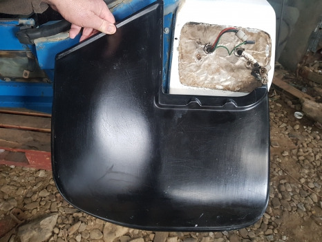 Ford Sq Cab Mudguard Extension Pair Brand New Fiber Glass - Kotflügel: das Bild 1 Ford Sq Cab Mudguard Extension Pair Brand New Fiber Glass - Kotflügel: das Bild 1