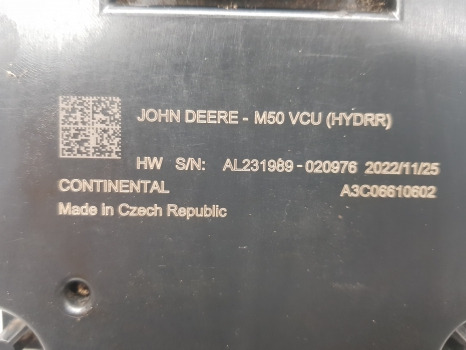John Deere 5r, 6r Series 6r 185, Ecu Al220746, Al210192, Al211997 - Steuergerät: das Bild 3 John Deere 5r, 6r Series 6r 185, Ecu Al220746, Al210192, Al211997 - Steuergerät: das Bild 3