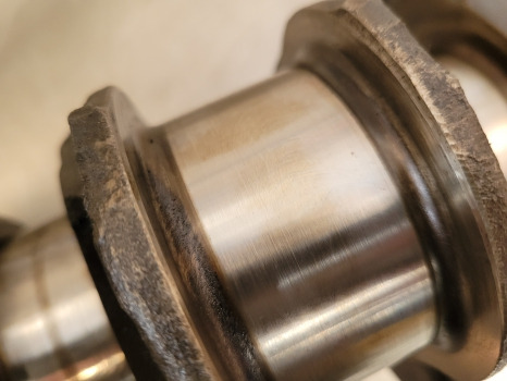 Motor und Teile John Deere 6600, 3350, 3650, 6506 Engine Crankshaft Re502190, R126982, R108658: das Bild 9