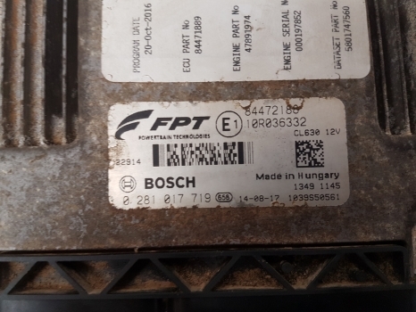 New Holland T5.95 Engine Control Unit Ecu 84472188, 10r036332, 84471889 - Steuergerät für Traktor: das Bild 5 New Holland T5.95 Engine Control Unit Ecu 84472188, 10r036332, 84471889 - Steuergerät für Traktor: das Bild 5
