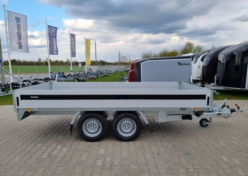 BRENDERUP 5375 ATB - 375 x 180 cm / 2500 kg - przyczepa skrzyniowa budowlana transportowa ciężarowa - Pritschenanhänger/ Plattformanhänger: das Bild 2 BRENDERUP 5375 ATB - 375 x 180 cm / 2500 kg - przyczepa skrzyniowa budowlana transportowa ciężarowa - Pritschenanhänger/ Plattformanhänger: das Bild 2