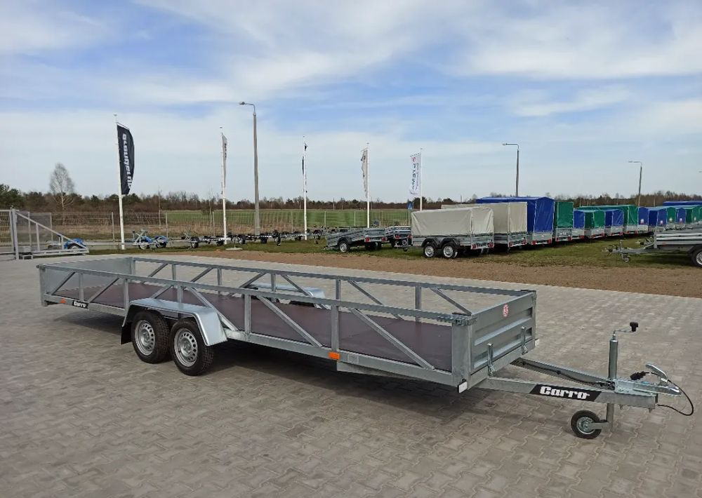 CARRO Carro Przyczepa dłużyca ramowa 612x123 cm, 750 kg - Pritschenanhänger/ Plattformanhänger: das Bild 1 CARRO Carro Przyczepa dłużyca ramowa 612x123 cm, 750 kg - Pritschenanhänger/ Plattformanhänger: das Bild 1