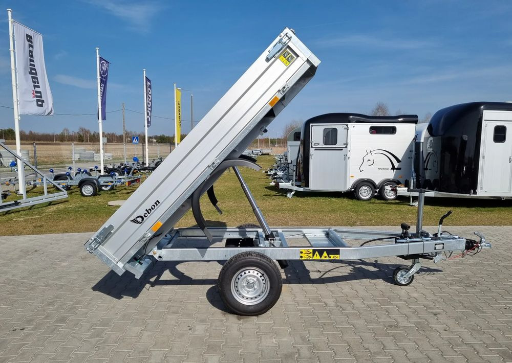 DEBON PW0 1300 kg EKO / 244 x 155 cm - Kipper Anhänger: das Bild 1 DEBON PW0 1300 kg EKO / 244 x 155 cm - Kipper Anhänger: das Bild 1