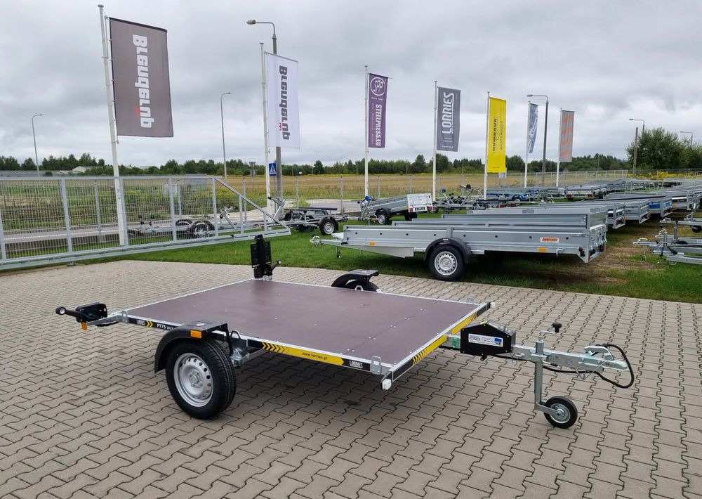 LORRIES PT75-2617 - 255 x 170 cm / 750 kg opuszczana platforma pod quady Can-Am, CF-Moto, Polaris, Spyder - Motorradanhänger: das Bild 2 LORRIES PT75-2617 - 255 x 170 cm / 750 kg opuszczana platforma pod quady Can-Am, CF-Moto, Polaris, Spyder - Motorradanhänger: das Bild 2