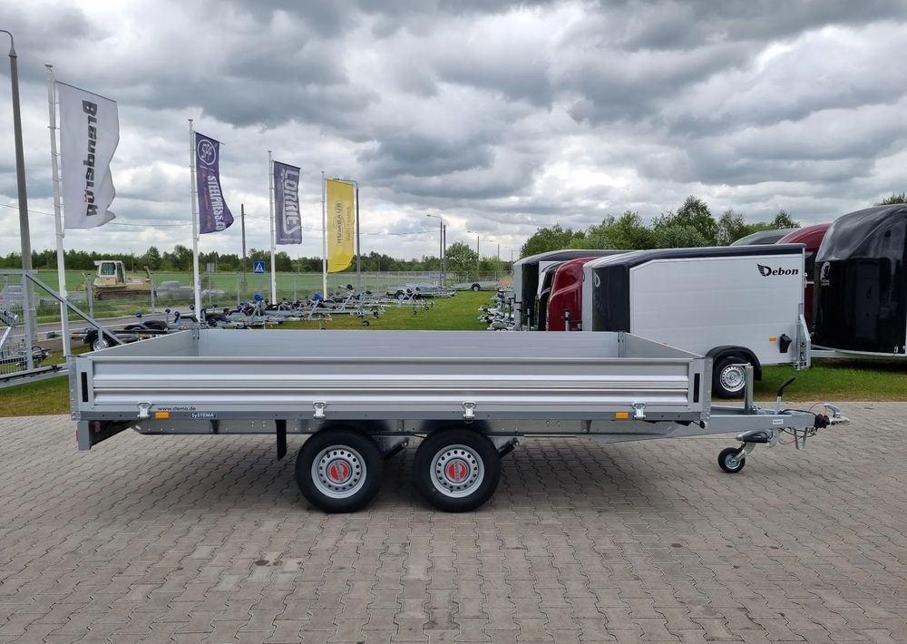 STEMA SH O2 27-40-20.2 - przyczepa skrzyniowa 401x203 cm 2,7T - Pritschenanhänger/ Plattformanhänger: das Bild 2 STEMA SH O2 27-40-20.2 - przyczepa skrzyniowa 401x203 cm 2,7T - Pritschenanhänger/ Plattformanhänger: das Bild 2