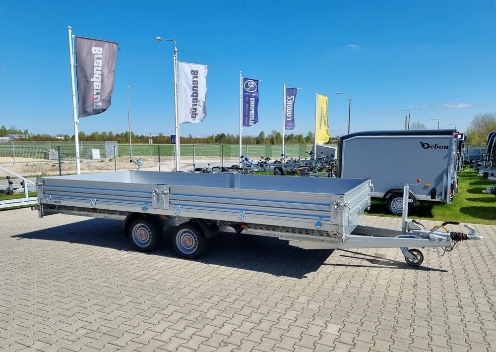 STEMA SHP O2 35-52-22.2 | 510x213 cm ALU 3,5T hamowana - Pritschenanhänger/ Plattformanhänger: das Bild 1 STEMA SHP O2 35-52-22.2 | 510x213 cm ALU 3,5T hamowana - Pritschenanhänger/ Plattformanhänger: das Bild 1
