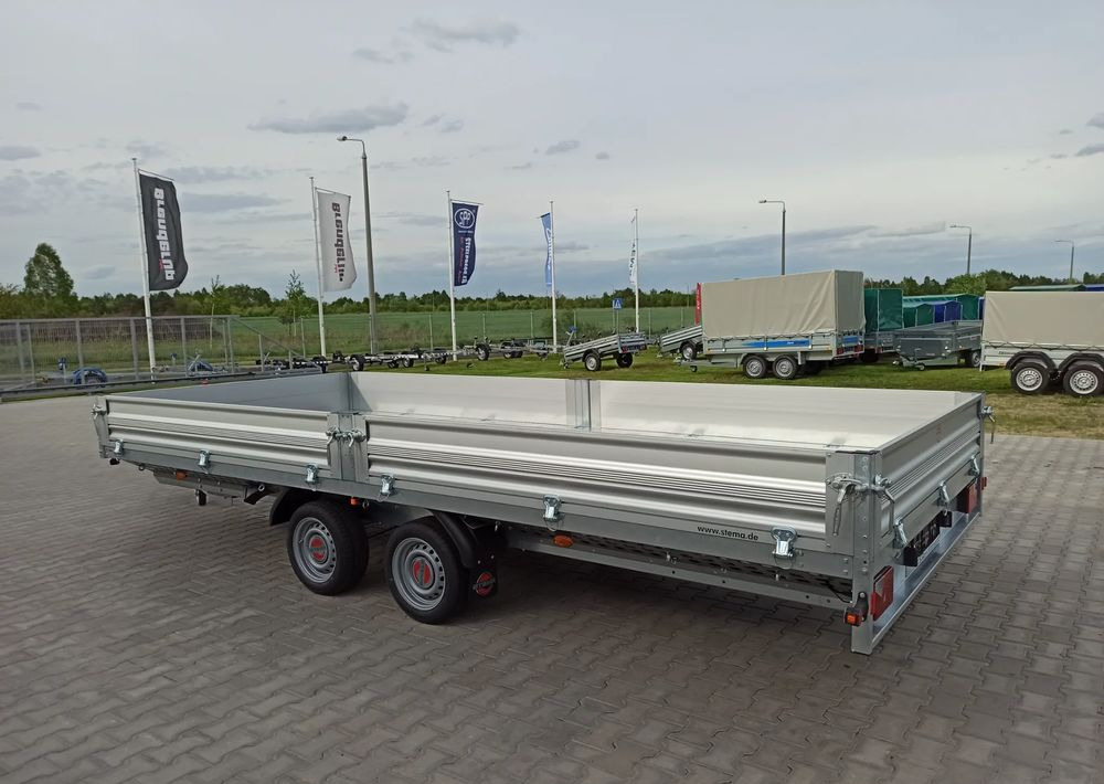 Stema Przyczepa 510x213 cm ALU 3,5T hamowana - Pritschenanhänger/ Plattformanhänger: das Bild 5 Stema Przyczepa 510x213 cm ALU 3,5T hamowana - Pritschenanhänger/ Plattformanhänger: das Bild 5