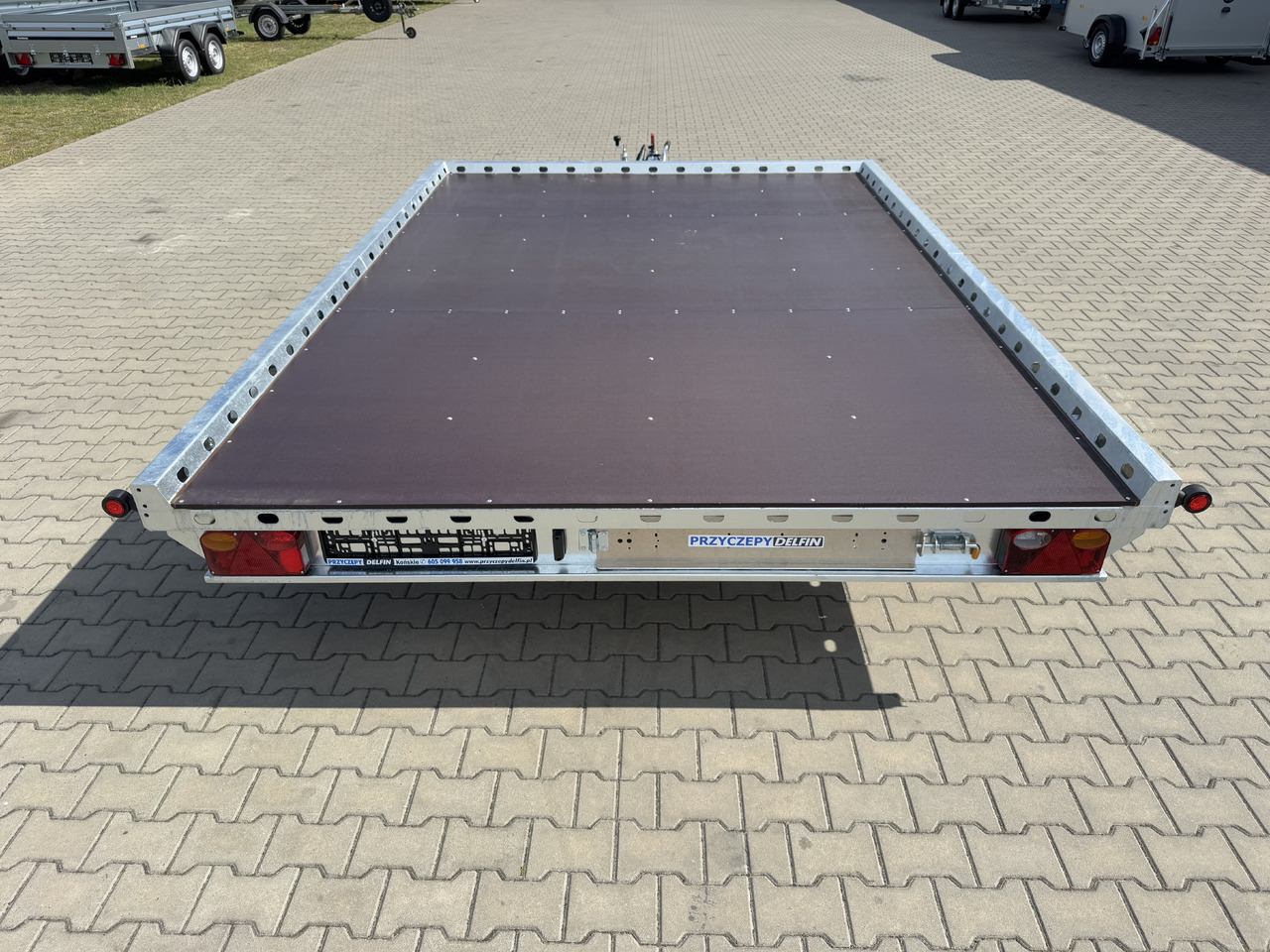 WIOLA QUAD 2H1.5 - przyczepa pod ATV Can-Am Maverick | Polaris RZR | 2 quady - Motorradanhänger: das Bild 5 WIOLA QUAD 2H1.5 - przyczepa pod ATV Can-Am Maverick | Polaris RZR | 2 quady - Motorradanhänger: das Bild 5