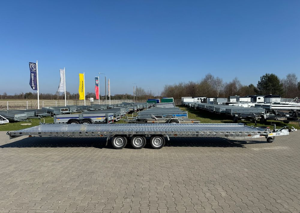 WIOLA Wiola L35G85 | 844x204 cm | 3500kg | wypełnienie blachą - Autotransporter Anhänger: das Bild 3 WIOLA Wiola L35G85 | 844x204 cm | 3500kg | wypełnienie blachą - Autotransporter Anhänger: das Bild 3