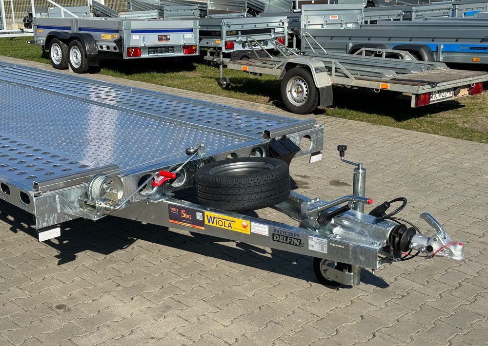 WIOLA Wiola L35G85 | 844x204 cm | 3500kg | wypełnienie blachą - Autotransporter Anhänger: das Bild 2 WIOLA Wiola L35G85 | 844x204 cm | 3500kg | wypełnienie blachą - Autotransporter Anhänger: das Bild 2