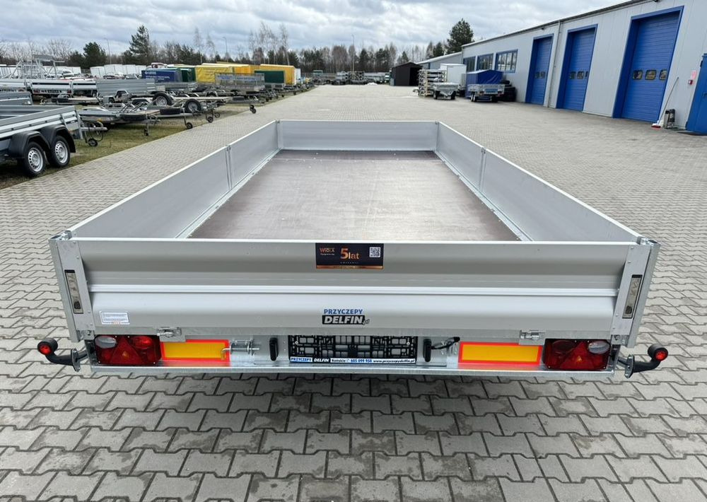 Pritschenanhänger/ Plattformanhänger, Zustand - NEU Wiola Multitrailer 3.5S | 500 x 210 cm | najazdy aluminiowe | burty aluminiowe: das Bild 10