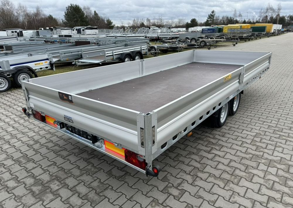 Pritschenanhänger/ Plattformanhänger, Zustand - NEU Wiola Multitrailer 3.5S | 500 x 210 cm | najazdy aluminiowe | burty aluminiowe: das Bild 9