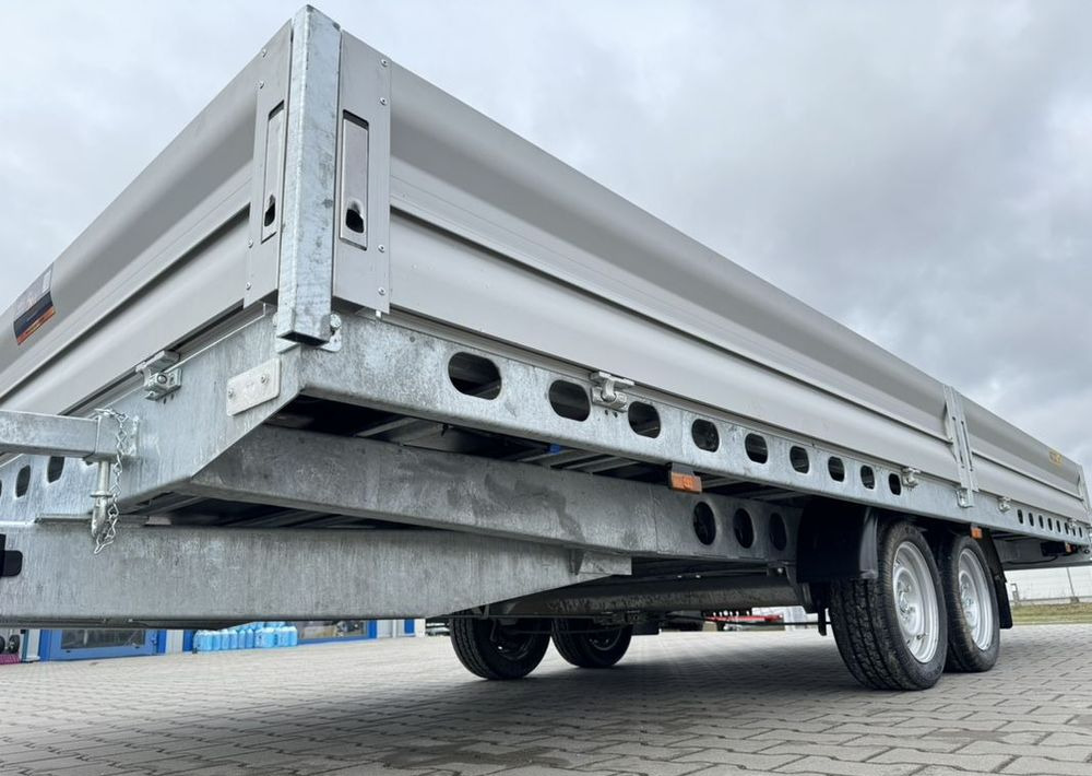 Pritschenanhänger/ Plattformanhänger, Zustand - NEU Wiola Multitrailer 3.5S | 500 x 210 cm | najazdy aluminiowe | burty aluminiowe: das Bild 13
