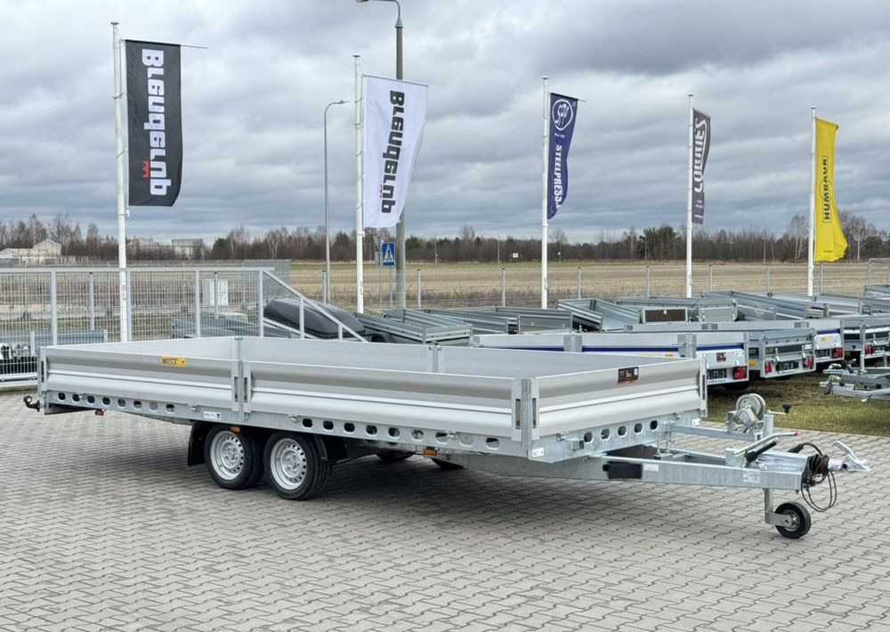 Pritschenanhänger/ Plattformanhänger, Zustand - NEU Wiola Multitrailer 3.5S | 500 x 210 cm | najazdy aluminiowe | burty aluminiowe: das Bild 20