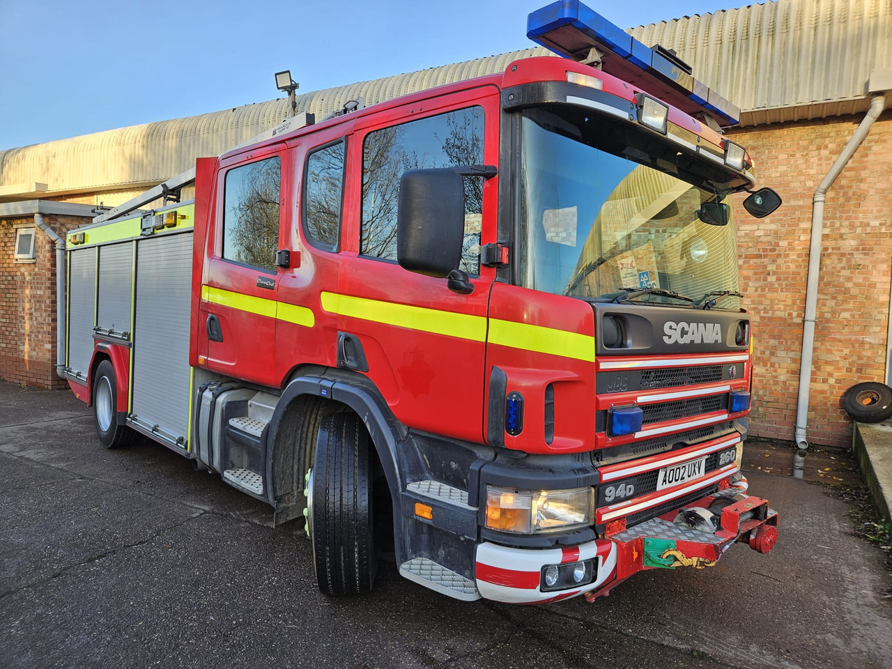 SCANIA 94D - Feuerwehrfahrzeug: das Bild 1 SCANIA 94D - Feuerwehrfahrzeug: das Bild 1