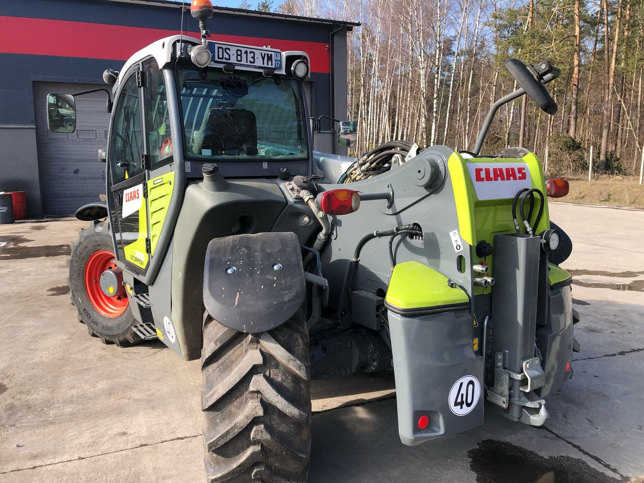 CLAAS SCORPION 7055 Varipower, Klima, Zaczep hydr,Centr smar,z Francji - Teleskoplader: das Bild 5 CLAAS SCORPION 7055 Varipower, Klima, Zaczep hydr,Centr smar,z Francji - Teleskoplader: das Bild 5