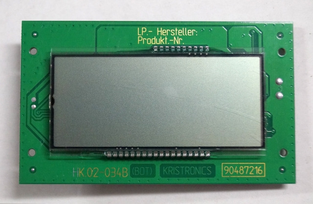 Hakomatic 90487216 | kristronisc display HK02-34B from 650/07 - Armaturenbrett für Flurförderzeug: das Bild 2 Hakomatic 90487216 | kristronisc display HK02-34B from 650/07 - Armaturenbrett für Flurförderzeug: das Bild 2