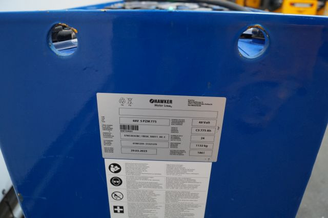 Hawker unknown | Battery 48V775Ah 48 5 PZMM775 Year 2023 weight 1132 kg sn. 8087 - Batterie für Flurförderzeug: das Bild 4 Hawker unknown | Battery 48V775Ah 48 5 PZMM775 Year 2023 weight 1132 kg sn. 8087 - Batterie für Flurförderzeug: das Bild 4
