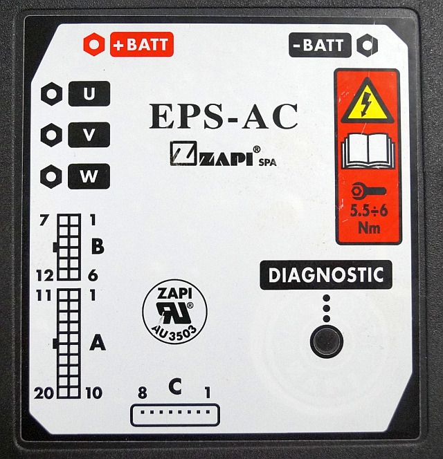 Hyster/Yale 8537102 | Controller Zapi EPS-AC F07094A-HYG 48V 40A Flash mat 21 37 - Steuergerät für Flurförderzeug: das Bild 2 Hyster/Yale 8537102 | Controller Zapi EPS-AC F07094A-HYG 48V 40A Flash mat 21 37 - Steuergerät für Flurförderzeug: das Bild 2
