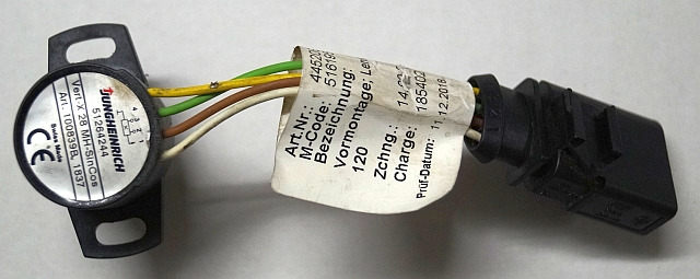 Jungheinrich 51264244 | Sinus Cosinus sensor steering ESE/D - Sensor für Flurförderzeug: das Bild 1 Jungheinrich 51264244 | Sinus Cosinus sensor steering ESE/D - Sensor für Flurförderzeug: das Bild 1