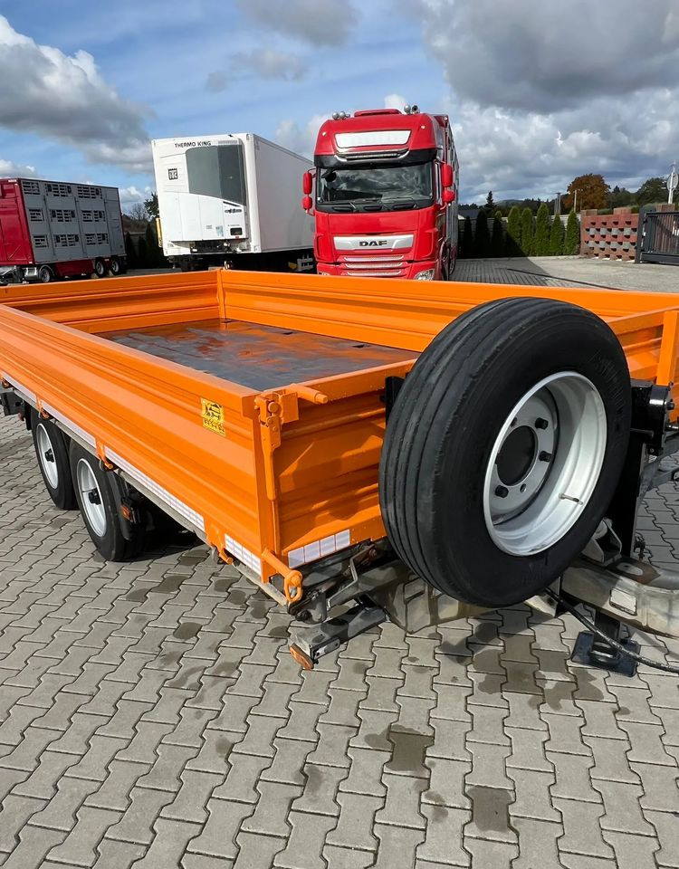 Humbaur Tandem | Wywrotka trójstronna | 9 990 kg DMC | 2013 | Zawieszenie resor | - Kipper Auflieger: das Bild 2 Humbaur Tandem | Wywrotka trójstronna | 9 990 kg DMC | 2013 | Zawieszenie resor | - Kipper Auflieger: das Bild 2