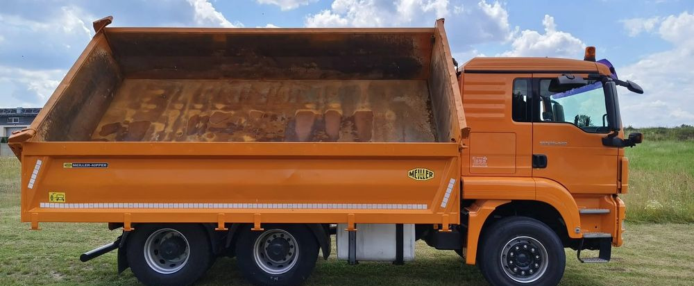 MAN TGS 26.440 | 6x4 | Retarder | Wywrotka Meiller trójstronna | Euro 5 | - Kipper: das Bild 4 MAN TGS 26.440 | 6x4 | Retarder | Wywrotka Meiller trójstronna | Euro 5 | - Kipper: das Bild 4
