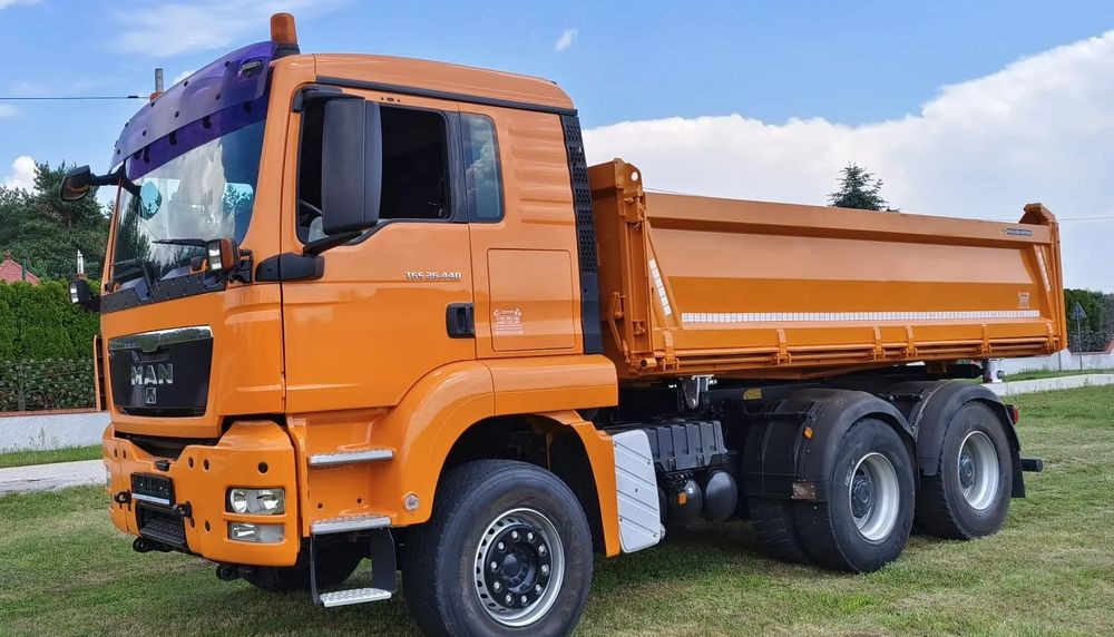 MAN TGS 26.440 | 6x4 | Retarder | Wywrotka Meiller trójstronna | Euro 5 | - Kipper: das Bild 5 MAN TGS 26.440 | 6x4 | Retarder | Wywrotka Meiller trójstronna | Euro 5 | - Kipper: das Bild 5