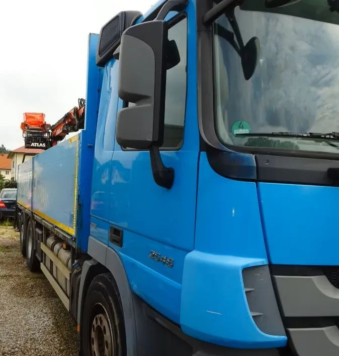 Mercedes-Benz Actros 2546/6x2/455KM/ zabudowana platforma ładunkowa / Kran Atlas 165.2 – żuraw hydrauliczny Atlas z chwytakiem do podnoszenia i przenoszenia ładunków / sterowana oś podnoszona / Euro - Pritsche LKW, Autokran: das Bild 2 Mercedes-Benz Actros 2546/6x2/455KM/ zabudowana platforma ładunkowa / Kran Atlas 165.2 – żuraw hydrauliczny Atlas z chwytakiem do podnoszenia i przenoszenia ładunków / sterowana oś podnoszona / Euro - Pritsche LKW, Autokran: das Bild 2