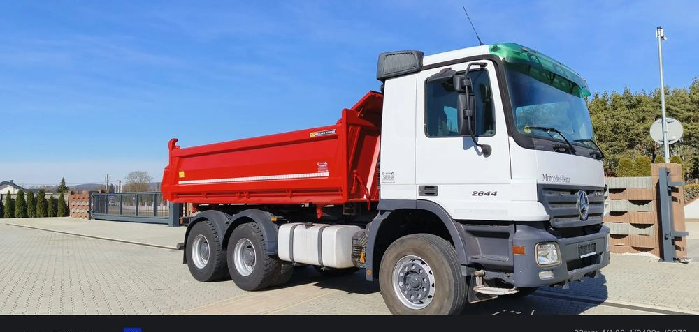 Mercedes-Benz Mercedes-Benz Actros 2644 K/ 6x4 / Meiller Retarder /Wywrotka/Euro 3 - Kipper: das Bild 2 Mercedes-Benz Mercedes-Benz Actros 2644 K/ 6x4 / Meiller Retarder /Wywrotka/Euro 3 - Kipper: das Bild 2