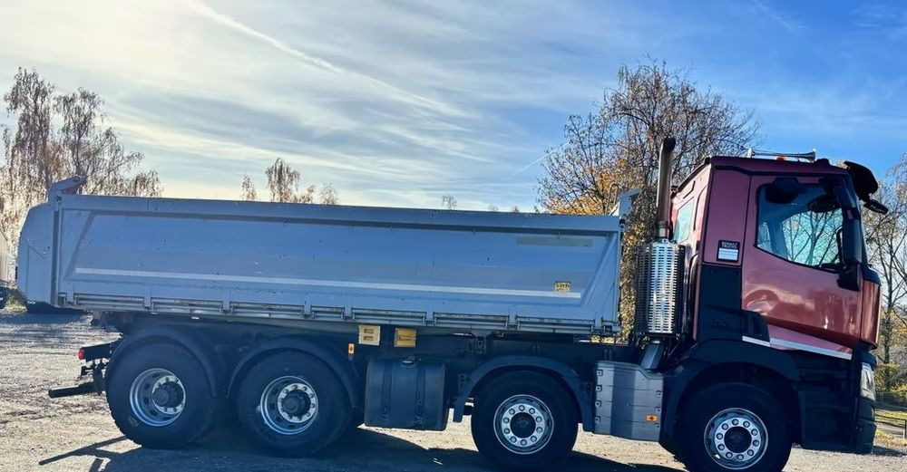 Renault C450 Comfort – 8x4 – Bordmatik – Wywrotka trójstronna - Meiller – ServoTwin – Euro 6 – Tylko 215.704 km !! - Kipper: das Bild 5 Renault C450 Comfort – 8x4 – Bordmatik – Wywrotka trójstronna - Meiller – ServoTwin – Euro 6 – Tylko 215.704 km !! - Kipper: das Bild 5