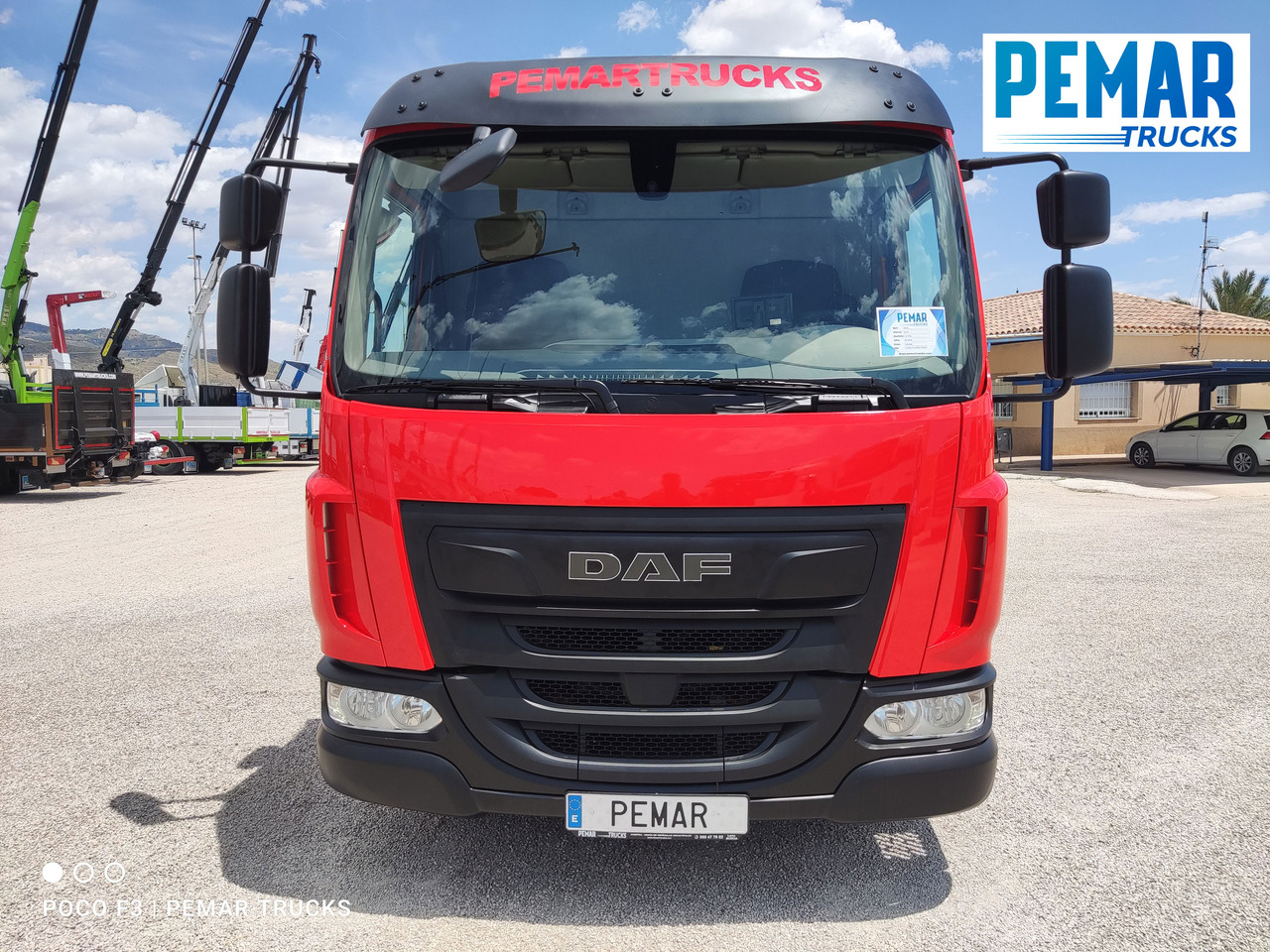 DAF LF 210 GRUA CAJA FIJA - Pritsche LKW, Autokran: das Bild 3 DAF LF 210 GRUA CAJA FIJA - Pritsche LKW, Autokran: das Bild 3