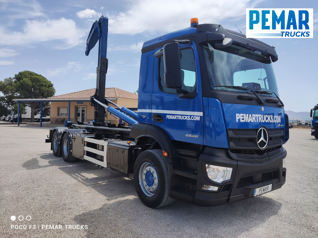 Containerwagen/ Wechselfahrgestell LKW MERCEDES-BENZ ANTOS 2546 6X2 MULTILIFT: das Bild 18