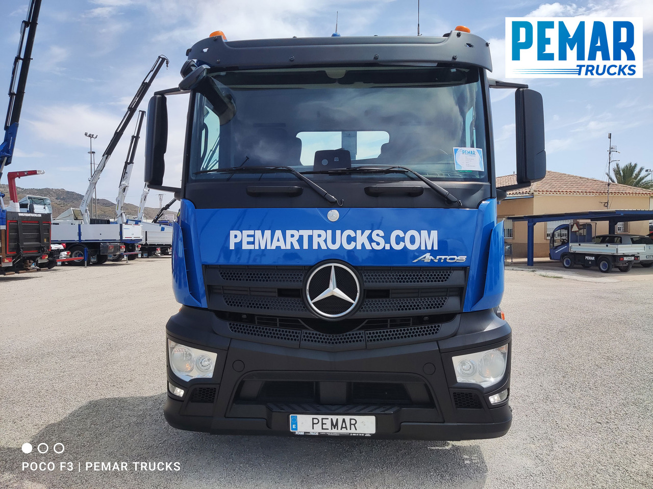 Containerwagen/ Wechselfahrgestell LKW MERCEDES-BENZ ANTOS 2546 6X2 MULTILIFT: das Bild 17